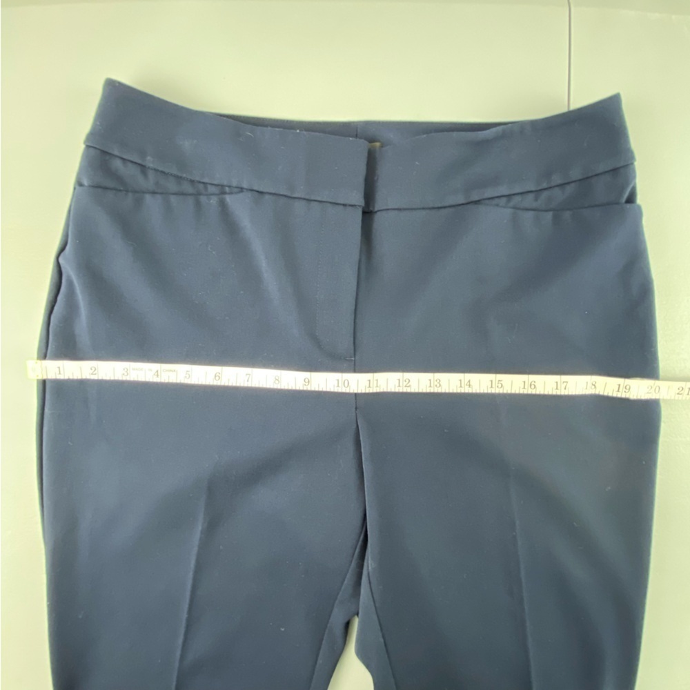 Ann Taylor Factory Navy Blue Trouser Pants Women's Size 8 - Picture 7 of 14